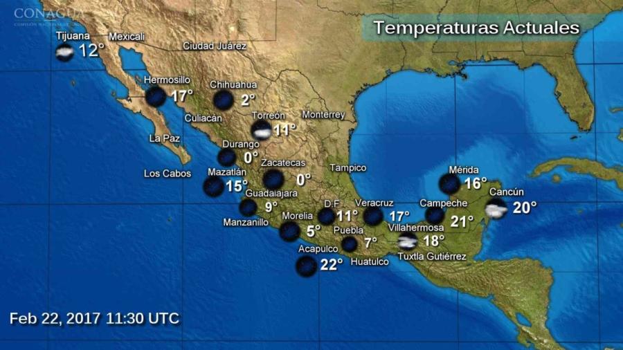 Continuarán los fuertes vientos en gran parte del país