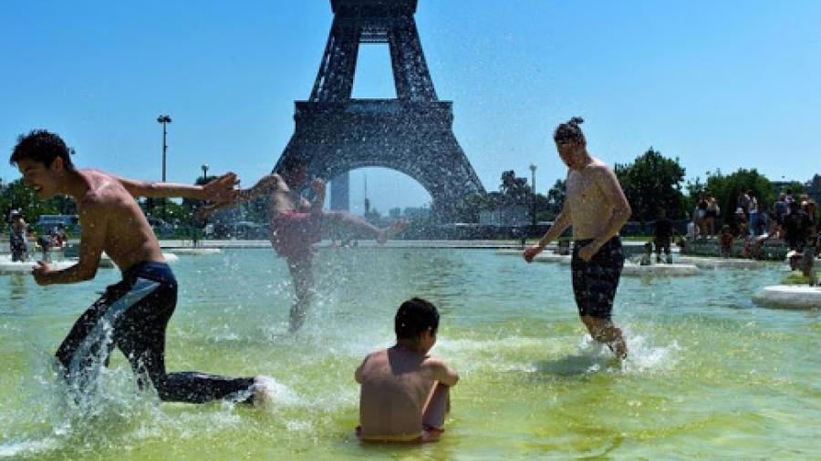 Francia registra temperaturas récord en julio