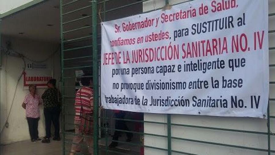 Grupo minoritario los inconformes de Jurisdicción Sanitaria: Nelsón González