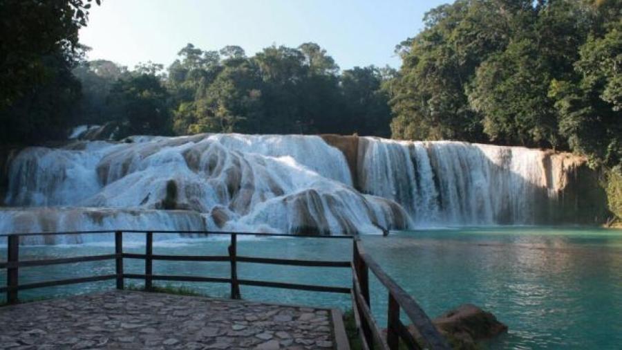 Restablecidas al 100% agua azul de cascadas: CONAGUA 