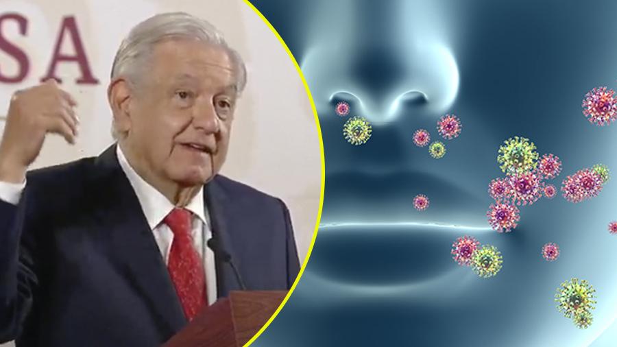 Descarta AMLO situación crítica en hospitales por enfermedades respiratorias