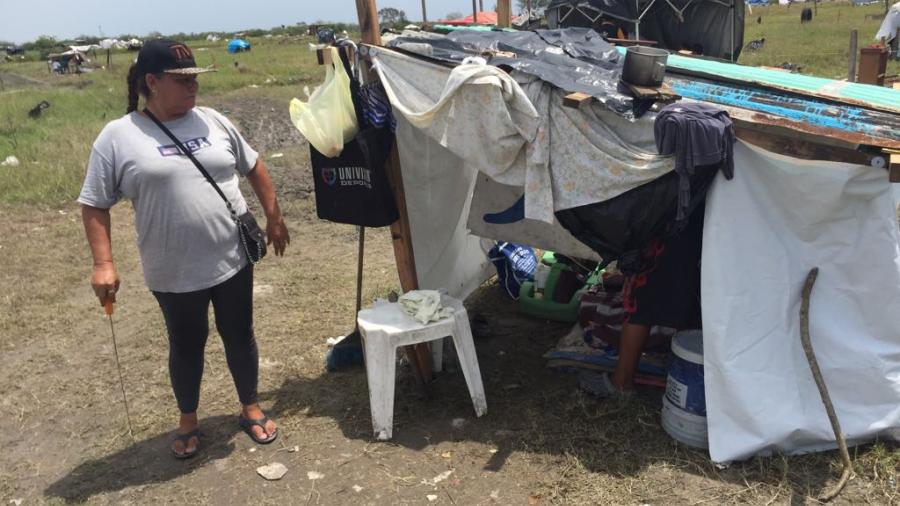 Optan por abandonar una parte de la invasión en el ejido el contadero