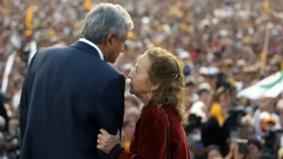 Lamenta AMLO muerte de Rosario Ibarra de Piedra 