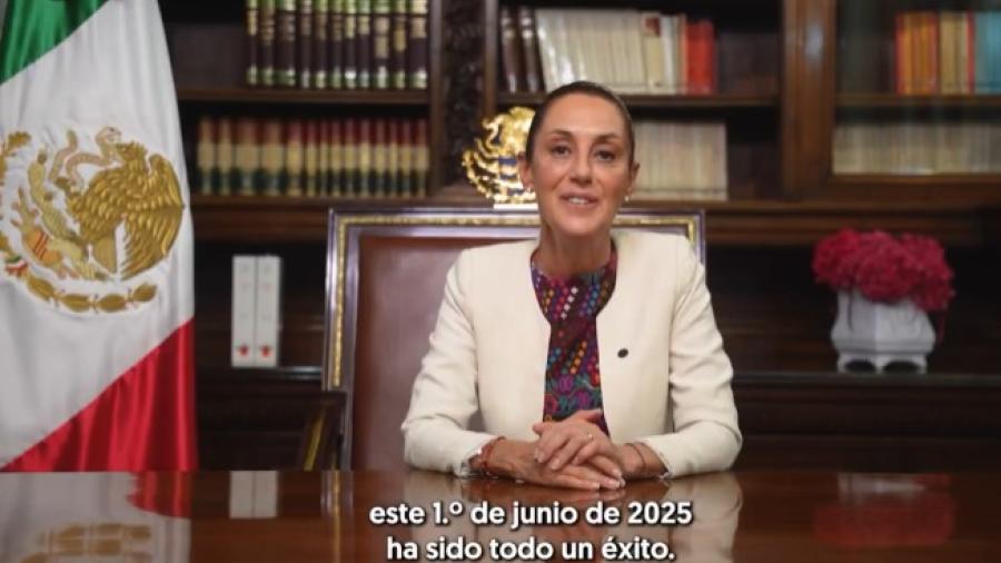 Cerca de 13 millones salieron a votar, Sheinbaum asegura elección fue todo un éxito