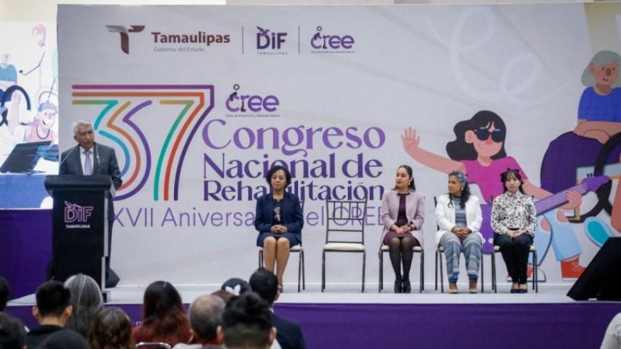 Con éxito se lleva a cabo el 37° Congreso Nacional de Rehabilitación del DIF Tamaulipas