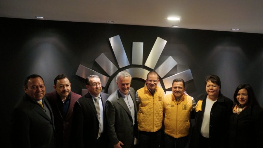 Anaya visita sede nacional del PRD