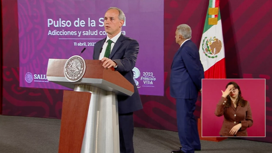 Hay rutas de fentanilo de EU a México: López-Gatell; "es un problema importado"