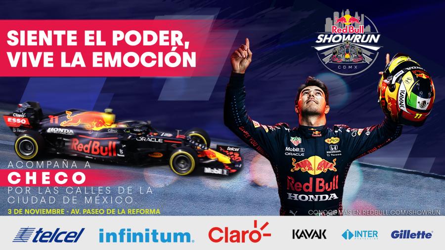 CDMX tendrá Show Run de Red Bull previo al GP de México