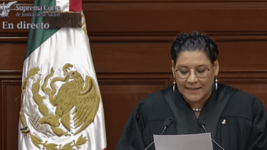 Lenia Batres asume como la nueva ministra de la SCJN