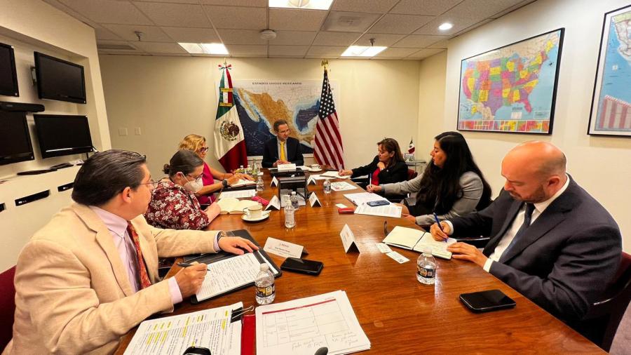 México podría demandar a EU por colocación de boyas en Río Bravo