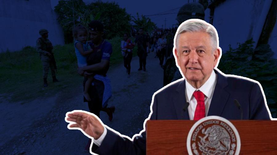 "Hay absoluto respeto a los derechos humanos”, asegura AMLO sobre trato a migrantes 