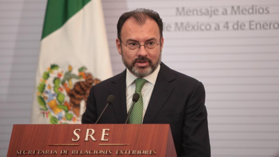 México seguirá apoyando a EU si se olvida de las amenazas: Videgaray 