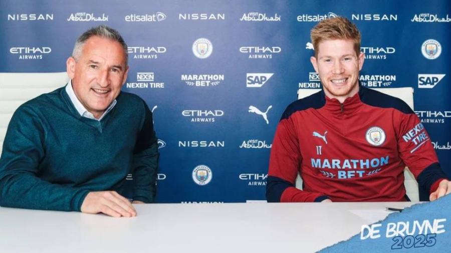 Renueva Kevin De Bruyne con el Manchester City