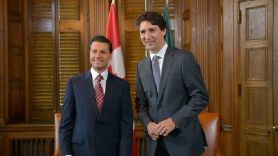 EPN y Ministro de Canadá acuerdan estrechar comunicación 