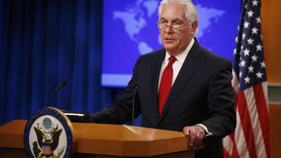 Este 31 de marzo Tillerson abandonará el cargo