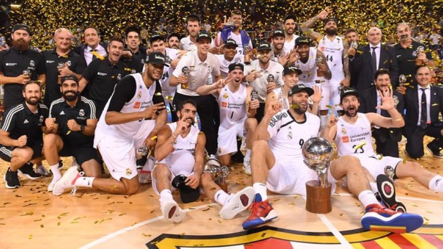 Real Madrid se impone al Barcelona y se corona campeón de la Liga ACB