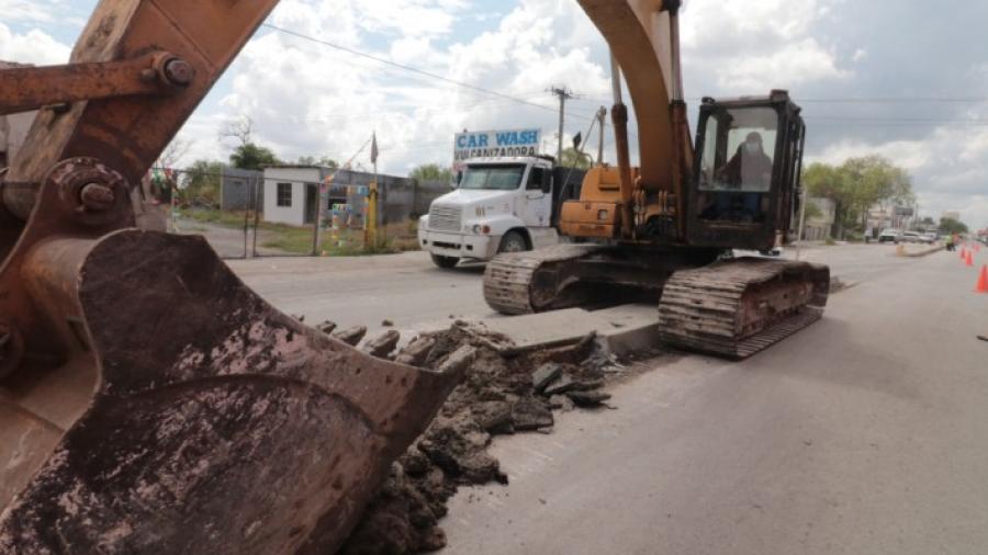 Proyecta gobierno de Matamoros pavimentar 40 avenidas 