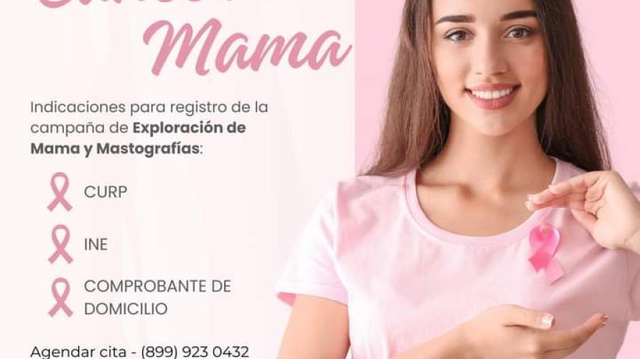 Mes rosa: Campaña de Prevención de Cáncer de Mama
