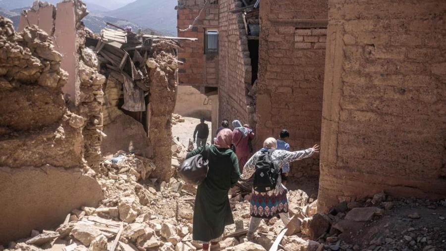 Sorprende réplica de magnitud 3.9 tras terremoto en Marruecos