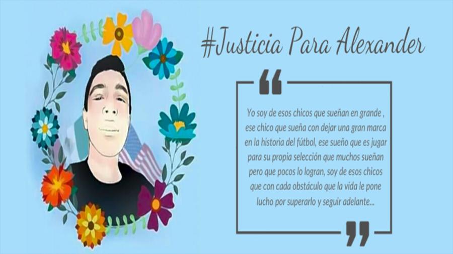 Inicia proceso judicial para el caso de Alexander 