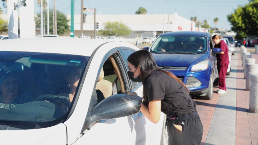 Listo Nuevo Laredo para la Jornada de Vacunación Drive Thru contra la Influenza