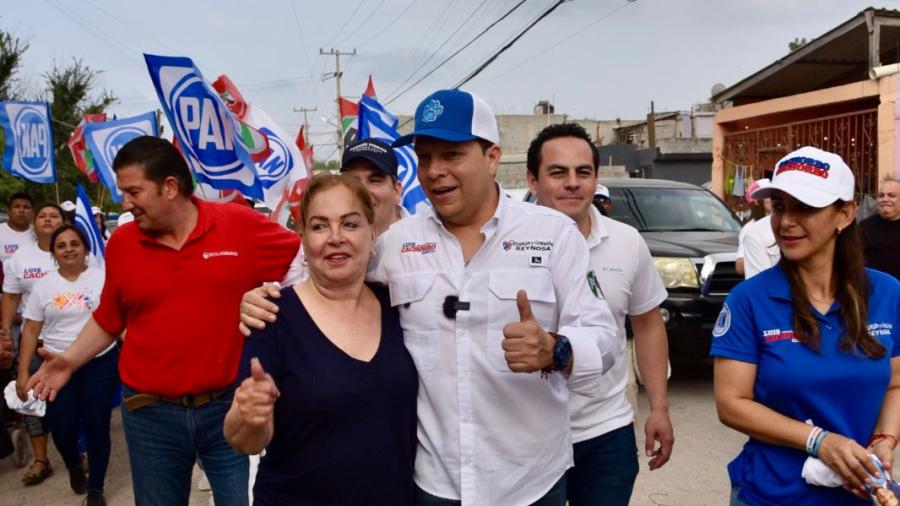 “En Reynosa, el que es y el que debe ser, es el Cachorro Cantú”, Paloma Guillén