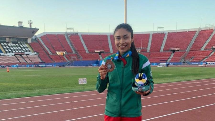 Priscila Chávez se cuelga medalla de bronce en Parapanamericanos