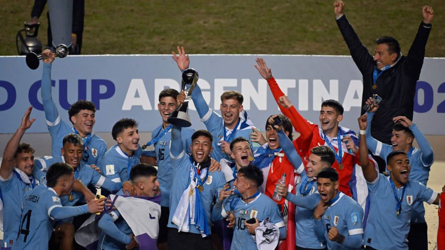 Selección de Uruguay logra su primer título en el Mundial Sub-20