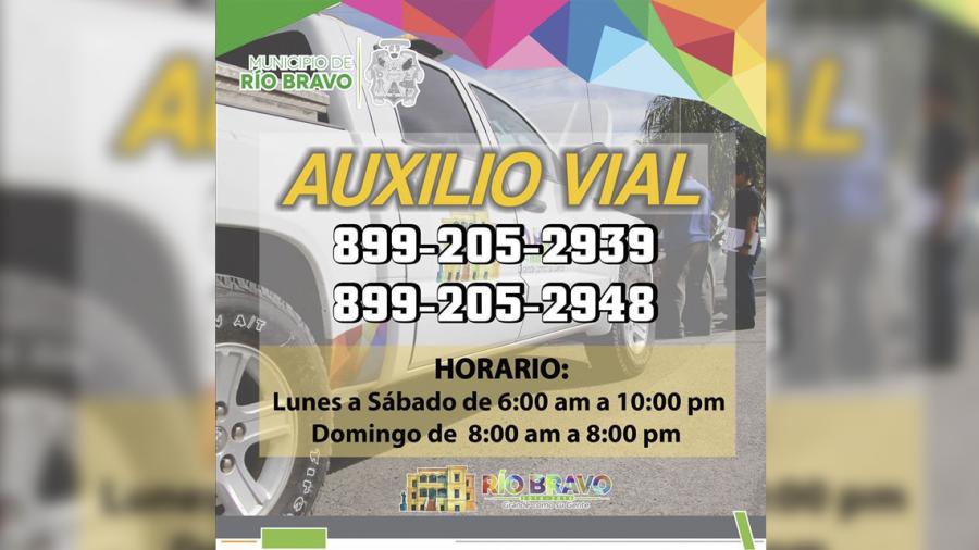 Implementan "Programa de Auxilio Vial"