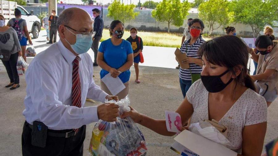 DIF Reynosa acerca servicios a familias de las Colonias Territorial Campestre y Marte R. Gómez