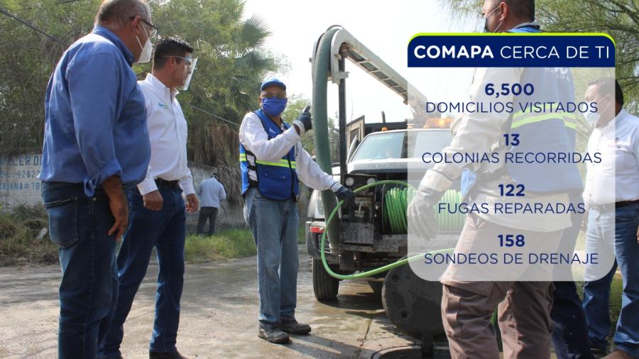 Escucha y atiende COMAPA a ciudadanía