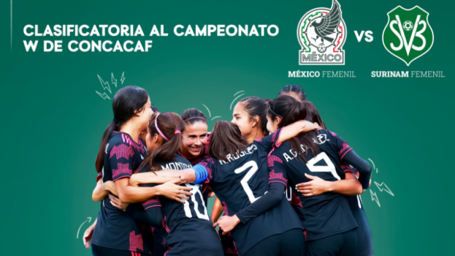 Anuncian partido de Clasificación del Campeonato Concacaf W en Monterrey