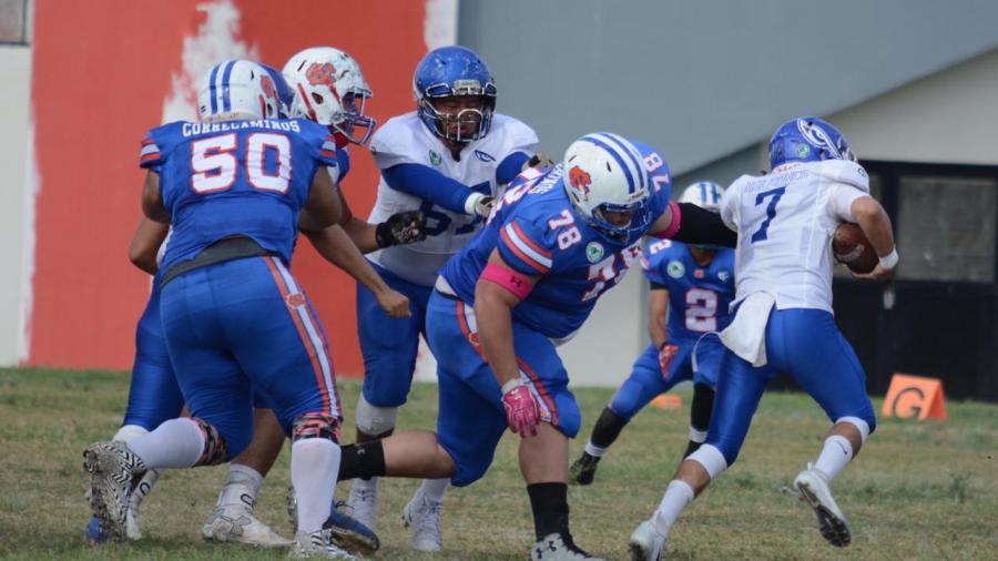 Correcaminos Norte recibe a Centinelas, por la condición de local en la postemporada de la Liga Mayor de ONEFA