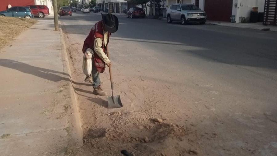 Dedica Gobierno de Reynosa trabajo de saneamiento a colonias
