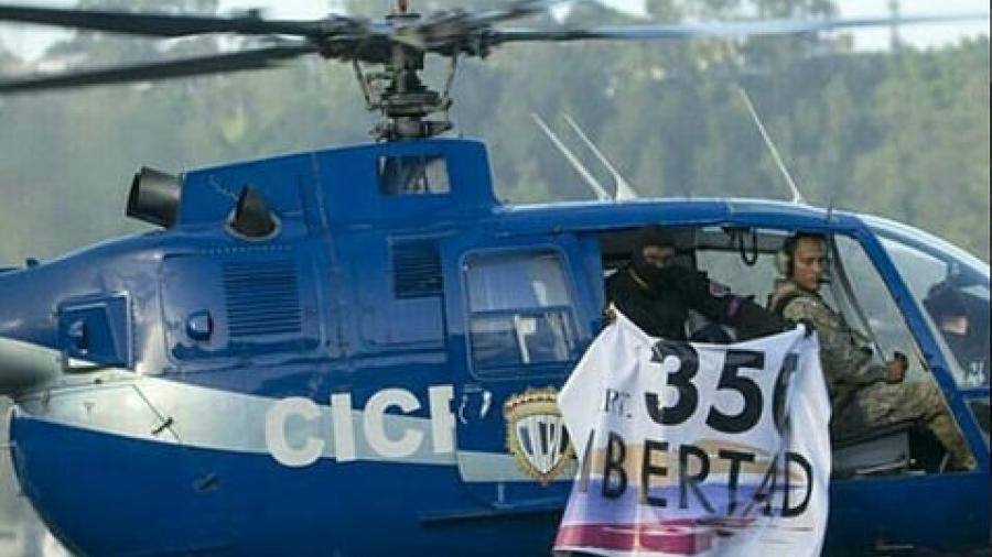 Localizan helicóptero con el que atacaron al Tribunal Supremo de Venezuela
