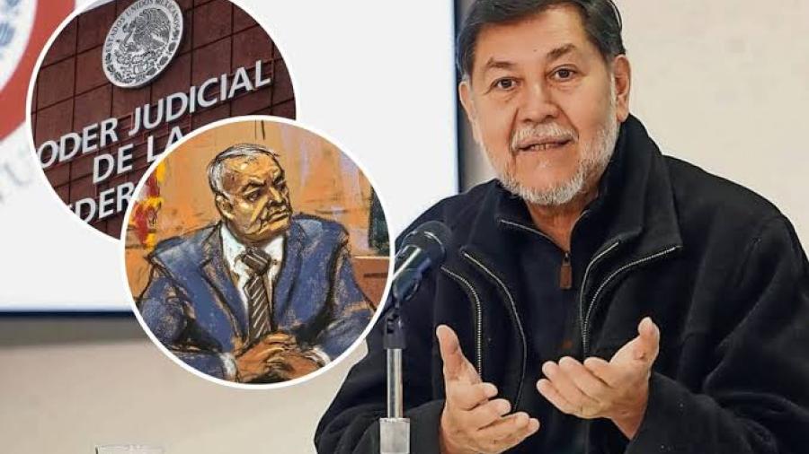 Noroña acusa de manipulación al PJ en lista de elección judicial: afirma hay cercanos a García Luna en lista de aspirantes