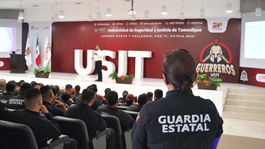 Recibe Guardia Estatal capacitación como primer respondiente en casos de violencia familiar y de género