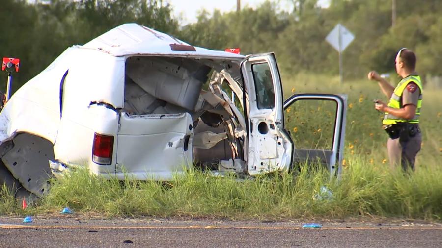 3 de los 10 fallecidos del accidente en TX son de origen mexicano 