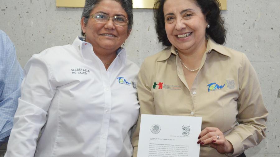 Nombran a Lilia Elena Monroy Ramírez de Arellano como nueva secretaria de salud 