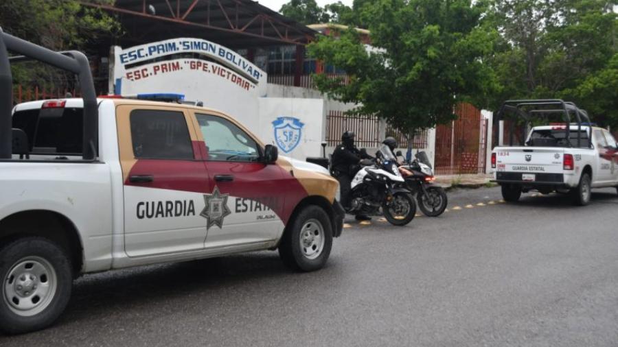 Operativo Escuela Segura mantendrá vigilancia en planteles durante periodo vacacional