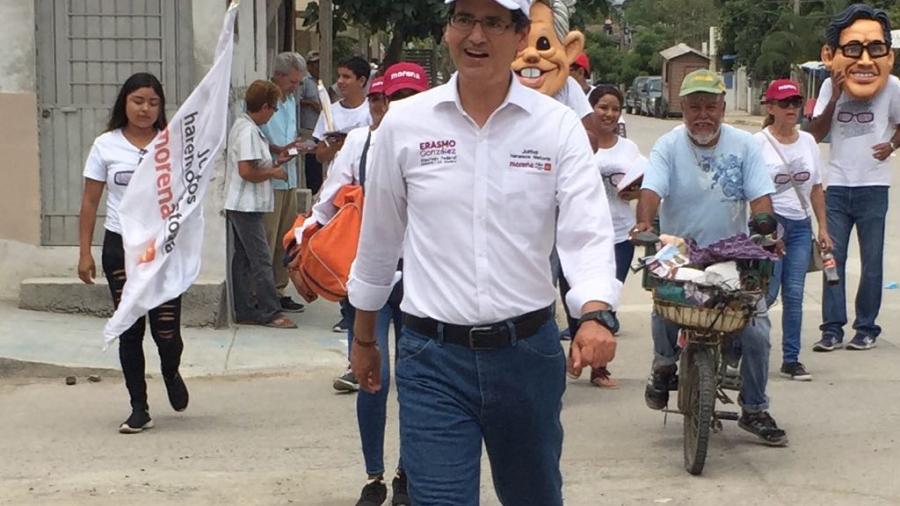 Erasmo González Robledo, favorito en encuestas para ganar la diputación federal en el 07 distrito electoral.