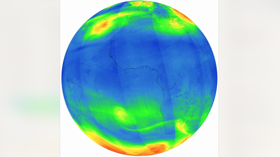 IMÁGENES: La contaminación en la tierra vista desde el espacio