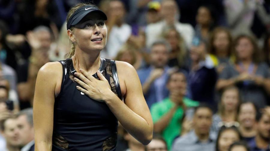 Regreso de Sharapova fue sorprendente
