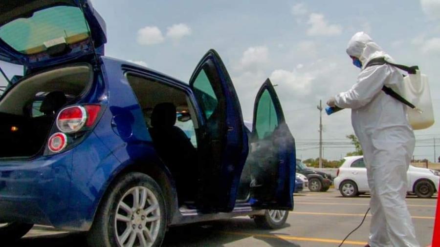 Sanitización gratuita en DIF Reynosa