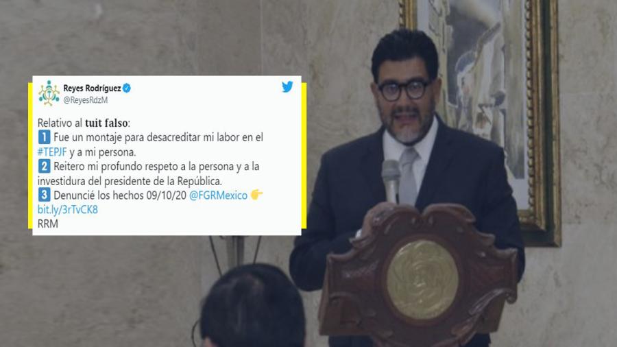 Existe una denuncia sobre tuit falso presentado por AMLO en la 'mañanera', asegura Reyes Rodríguez 