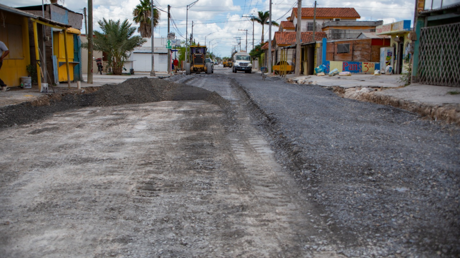 Inicia Gobierno de Matamoros pavimentación en la avenida Benjamín Gaona; será de concreto hidráulico