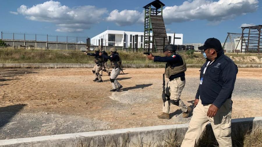 Elementos de FGJET reciben entrenamiento de &lsquo;Tiro Policial Nivel Intermedio&rsquo;