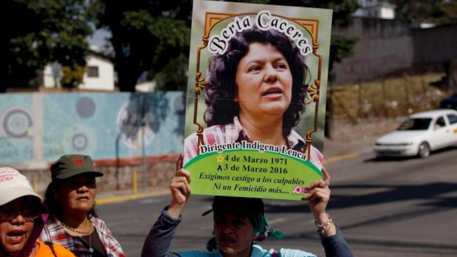 Detienen a inculpado por asesinato de Berta Cáceres en Reynosa