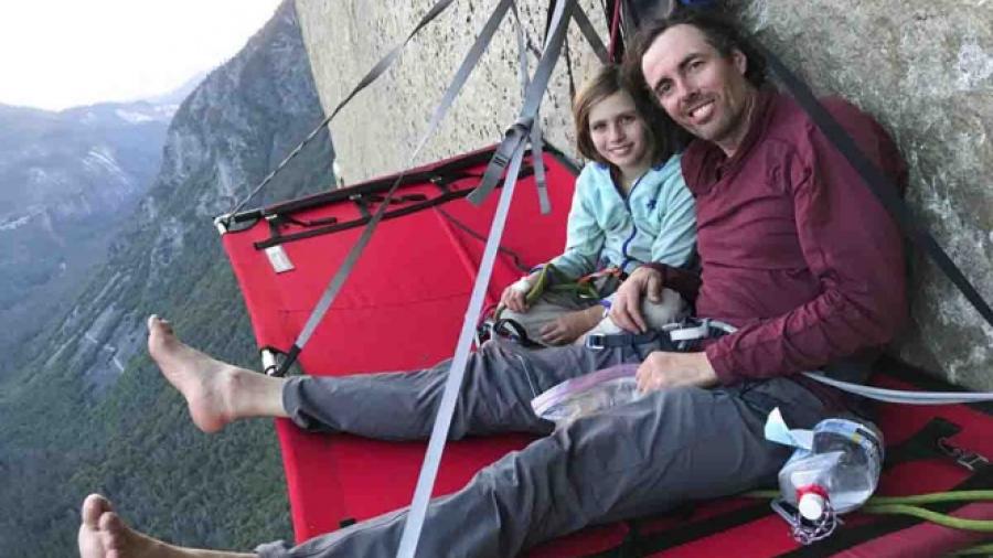 Con tan sólo 10 años logró alcanzar la cima de El Capitán, en Yosemite
