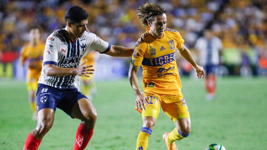 Tigres y Monterrey empatan a un gol en el Clásico Regio